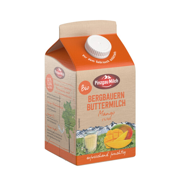 Pinzgau Milch Bio Bergbauern Buttermilch Mango 1 Fett Preisvergleich