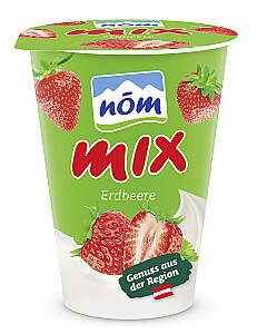 nöm mix Erdbeere Fruchtjoghurt