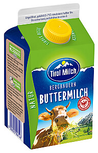 Tirol Milch Bergbauern Buttermilch Natur