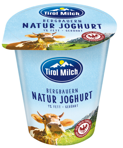 Tirol Milch Naturjoghurt 1%
