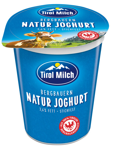 Tirol Milch Naturjoghurt stichfest 3.6%