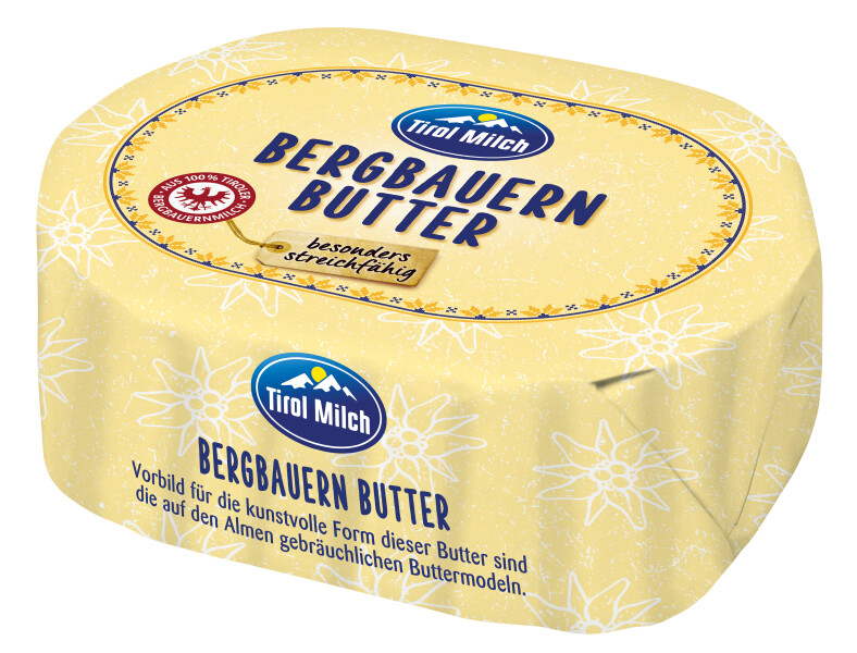 Tirol Milch Bergbauern Butter
