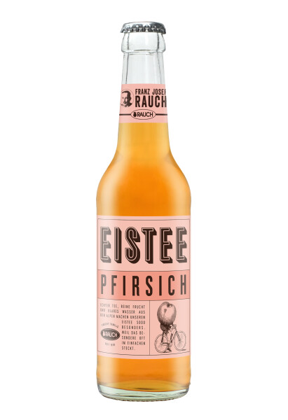 Rauch Eistee Pfirsich Kiste