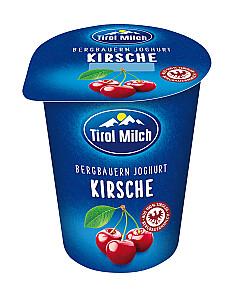 Tirol Milch Bergbauernjoghurt Kirsche