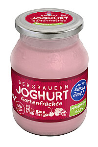 Schärdinger Bergbauern Joghurt Gartenfrüchte
