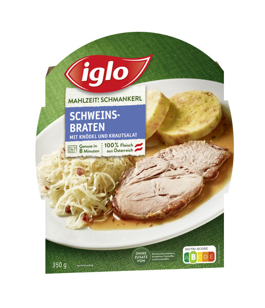 Iglo Mahlzeit Schmankerl Schweinsbraten