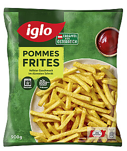 Iglo Backrohr-Friteusse Pommes Frites