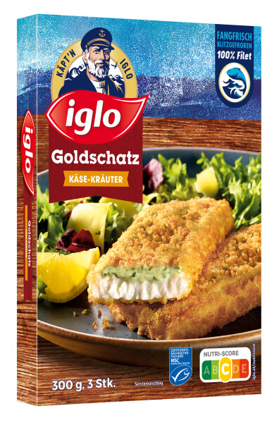 Iglo Goldschatz Käse Kräuter