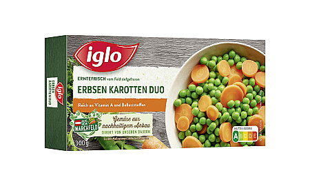 Iglo Erbsen Karotten Duo