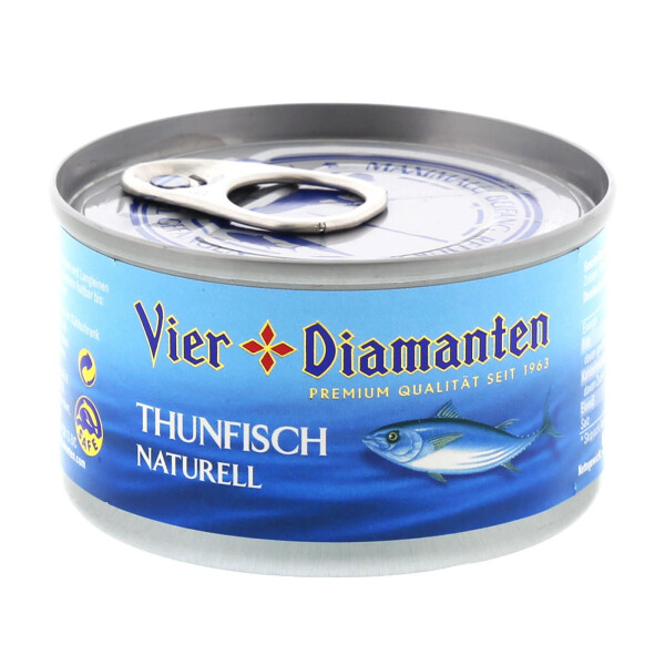 Vier Diamanten Thunfisch Naturell