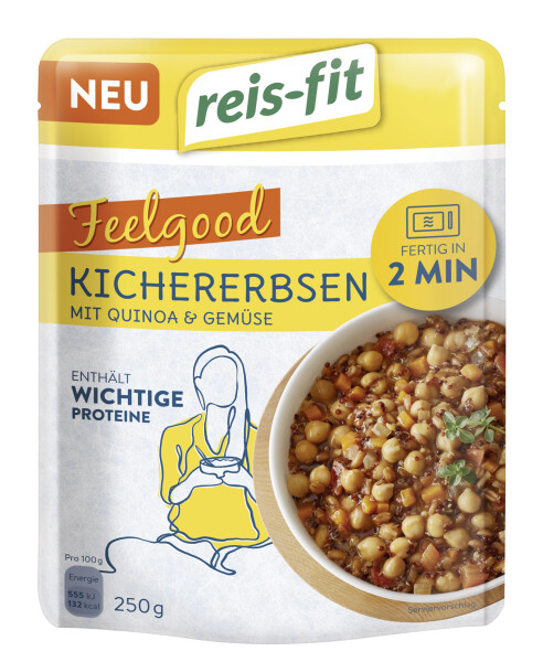 Reis-Fit Feelgood Kichererbsen