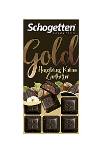 Schogetten Gold Haselnuss-Kakao-Zartbitter