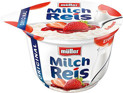 Müller Milchreis Erdbeere