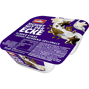 Müller Joghurt mit der Ecke Schoko-Stars
