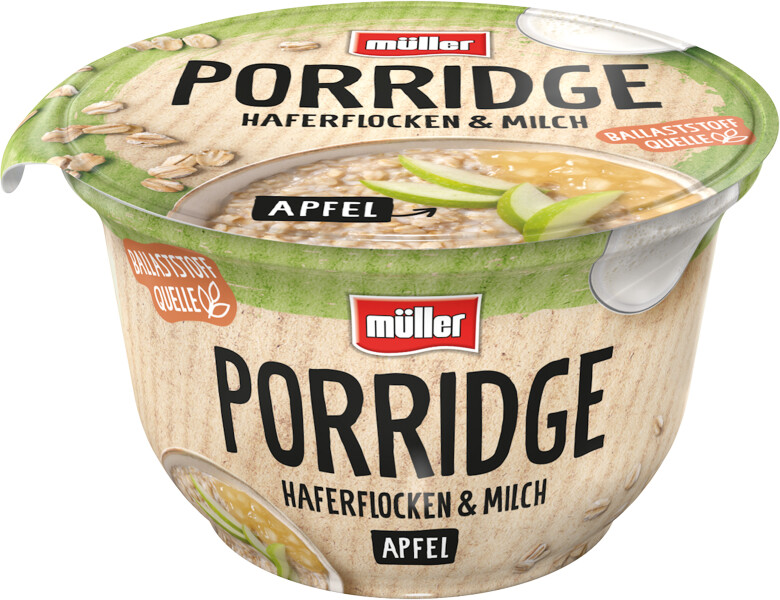 Müller Porridge Apfel