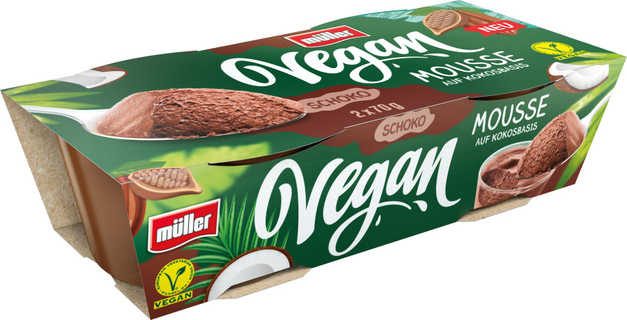 Müller Vegan Mousse Schoko