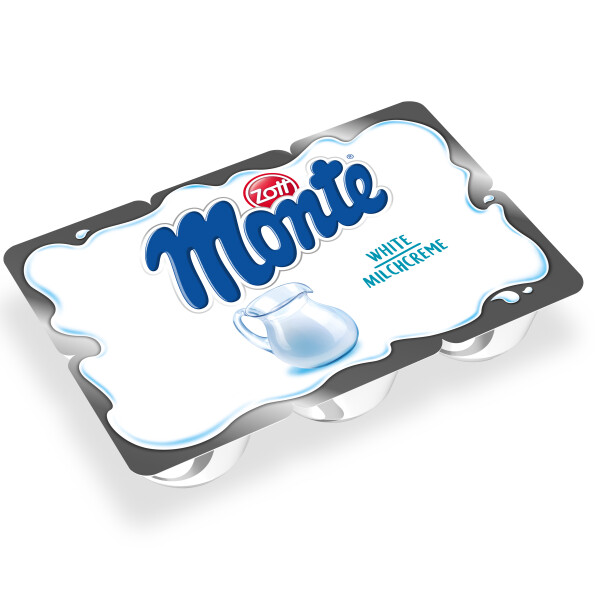 Zott Monte Milch Creme 6er