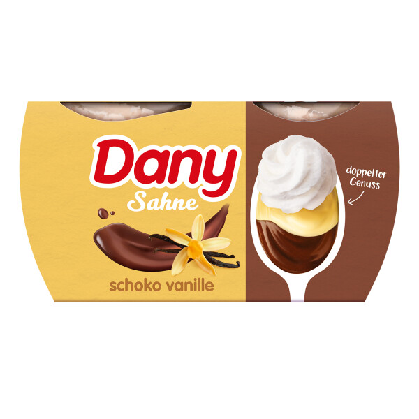 Danone Dany Sahne Schoko-Vanille