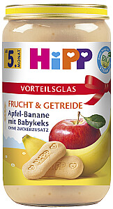 Hipp Frucht & Getreide Apfel-Banane mit Keks Vorteilsglas