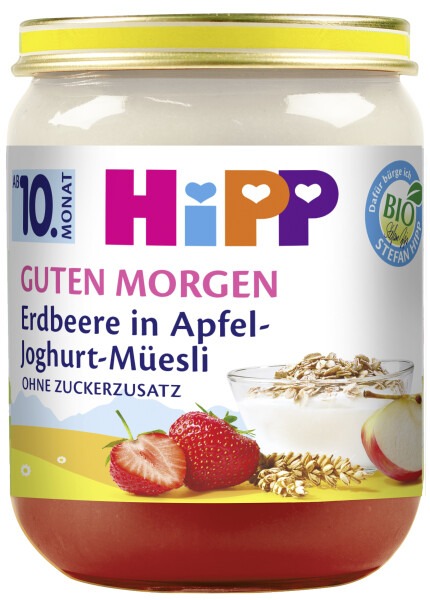 Hipp Erdbeere Apfel Joghurt-Müsli