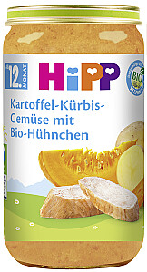 Hipp Kartoffel-Kürbis-Gemüse mit Bio-Hühnchen ab 12. Monat