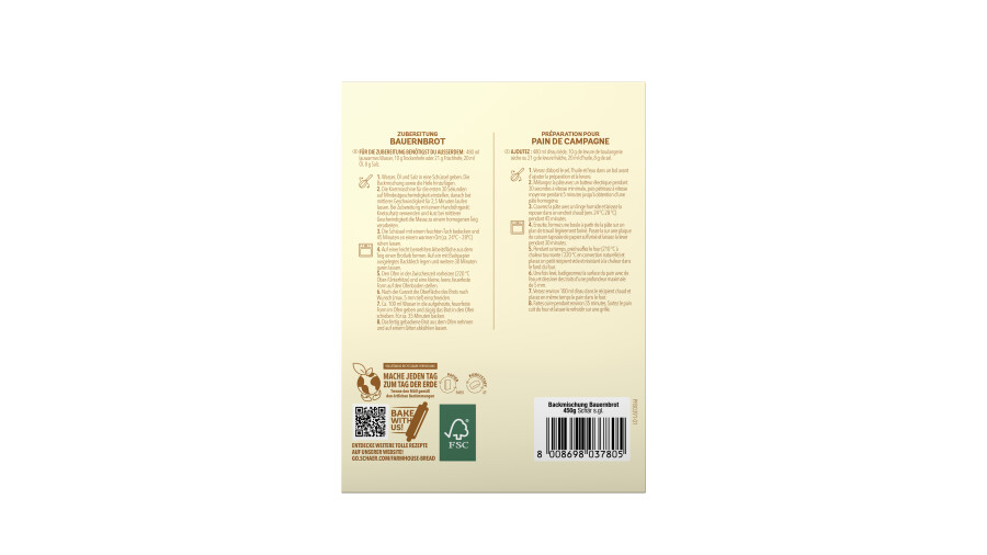Schär Bauernbrot Backmischung