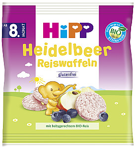 HiPP Heidelbeer Reiswaffeln
