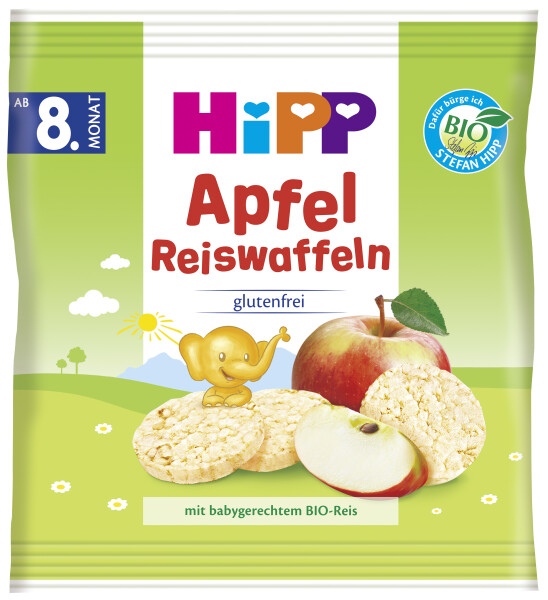 HiPP Apfel Reiswaffeln