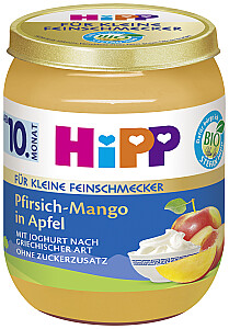 HiPP Für kleine Feinschmecker Pfirsich-Mango-Joghurt 10. Monat
