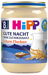 HiPP Bio Gute Nacht 3-Korn-Flocken