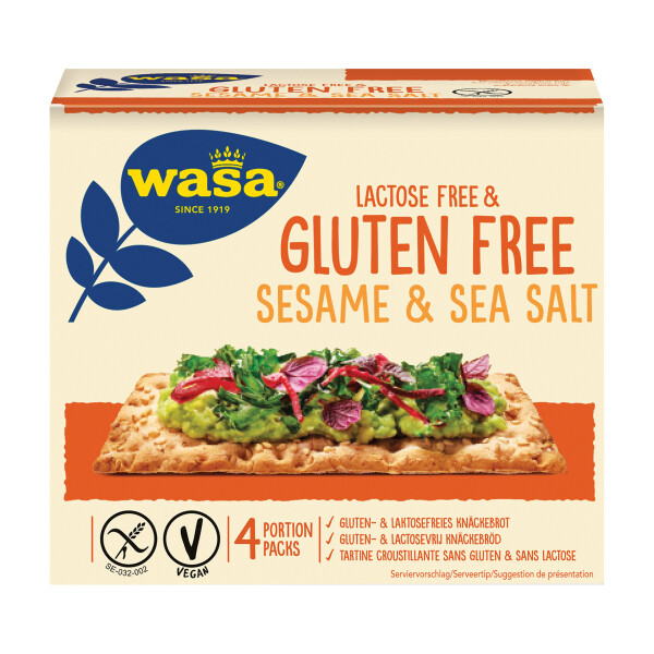 Wasa Knäckebrot Sesame and sea salt