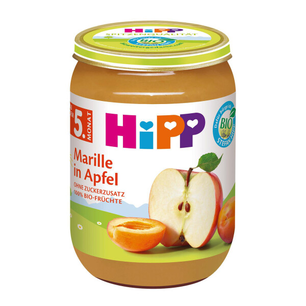 Hipp Marille in Apfel