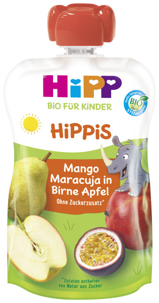 Hipp Hippis Mango-Maracuja-Birne-Apfel