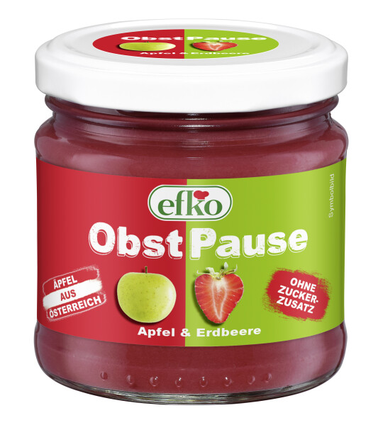 efko Obstpause Apfel & Erdbeere