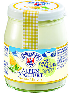 Sterzinger Alpenjoghurt Zitrone