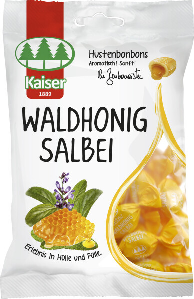 Bonbonmeister Kaiser Hustenbonbons Waldhonig Salbei Beutel