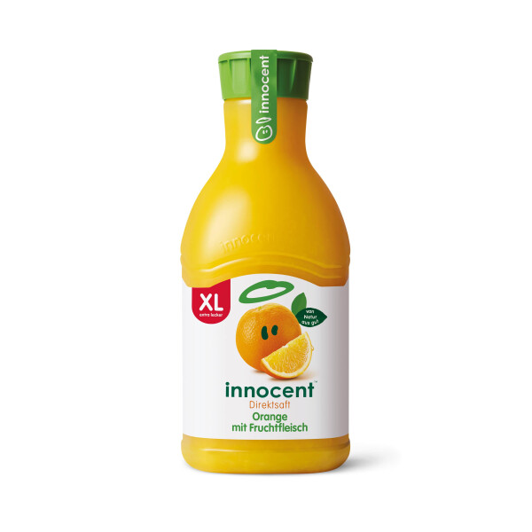 innocent Orangensaft mit Fruchtfleisch Direktsaft