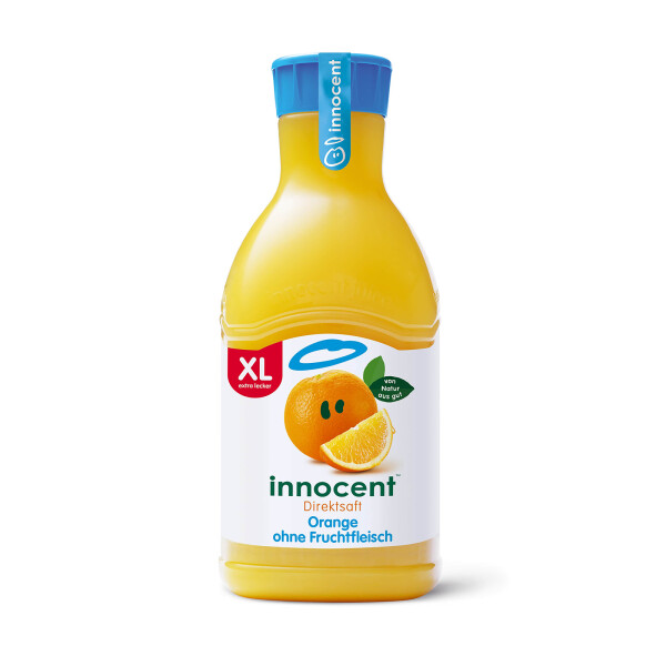 innocent Orangensaft ohne Fruchtfleisch Direktsaft