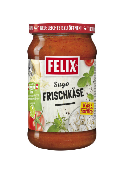 Felix Sugo mit Frischkäse aus Vorarlberger