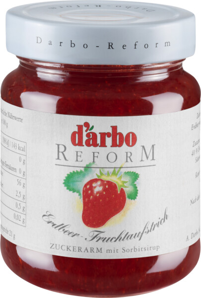 Darbo Reform Erdbeer Konfitüre