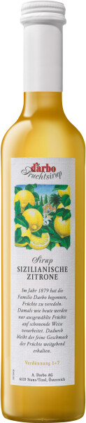 Darbo Sirup Sizilianische Zitrone