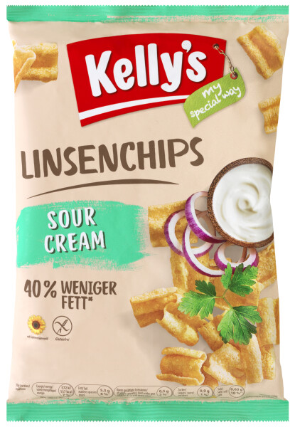 Kelly's Linsenchips Sourcream