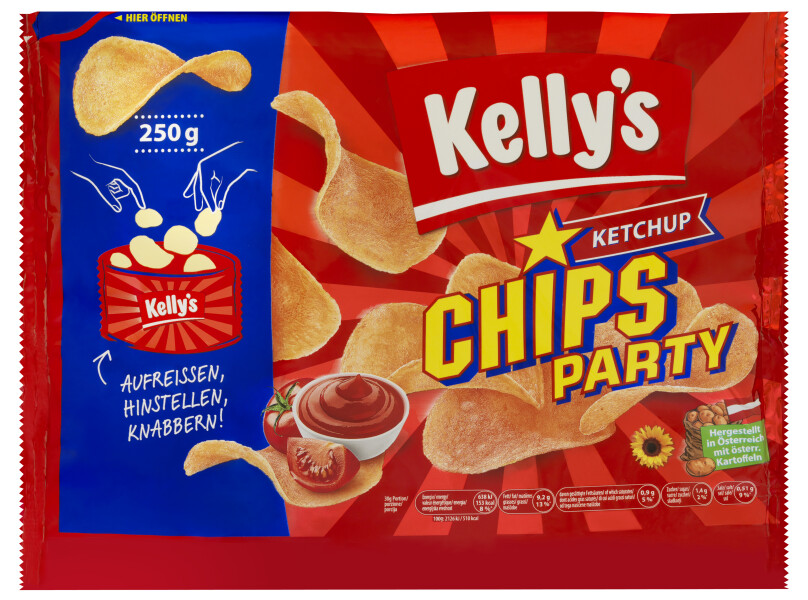Kelly's Chips Ketchup Party