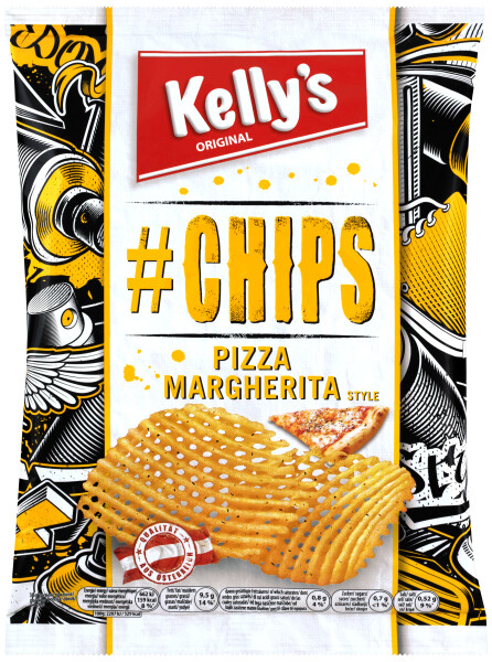Kelly`s Hashtag Chips Pizza Margherita
