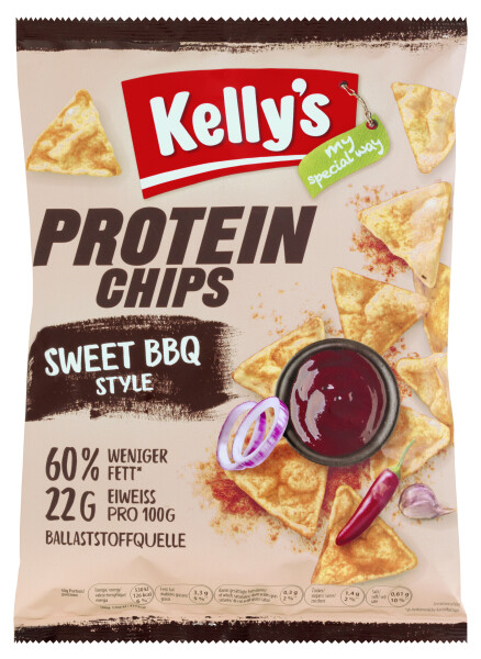 Kelly's Protein Chips Sweet BBQ Style