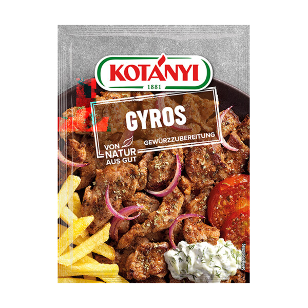 Kotányi Griechische Küche Gyros Gewürzzubereitung