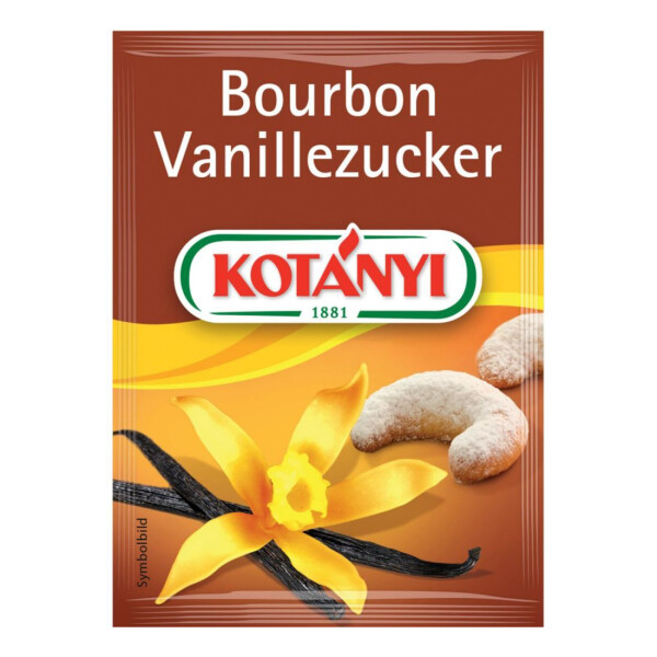 Kotányi Bourbon Vanillezucker 3 Stück