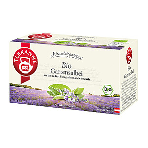 Teekanne Kräutergarten Bio Gartensalbei