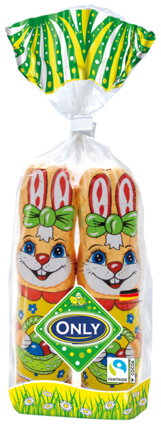 Only Milchschokolade Osterhasen 2er Packung