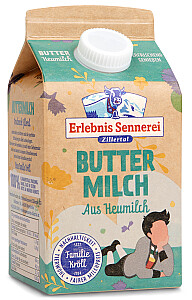 ErlebnisSennerei Zillertal Zillertaler Buttermilch 1%